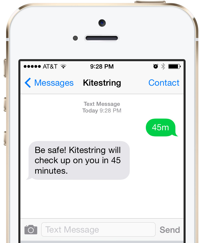 Экстренное приложение Kitestring